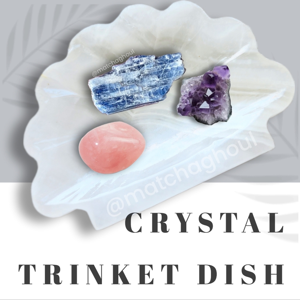 🤍 Onyx Crystal Shell Bowl